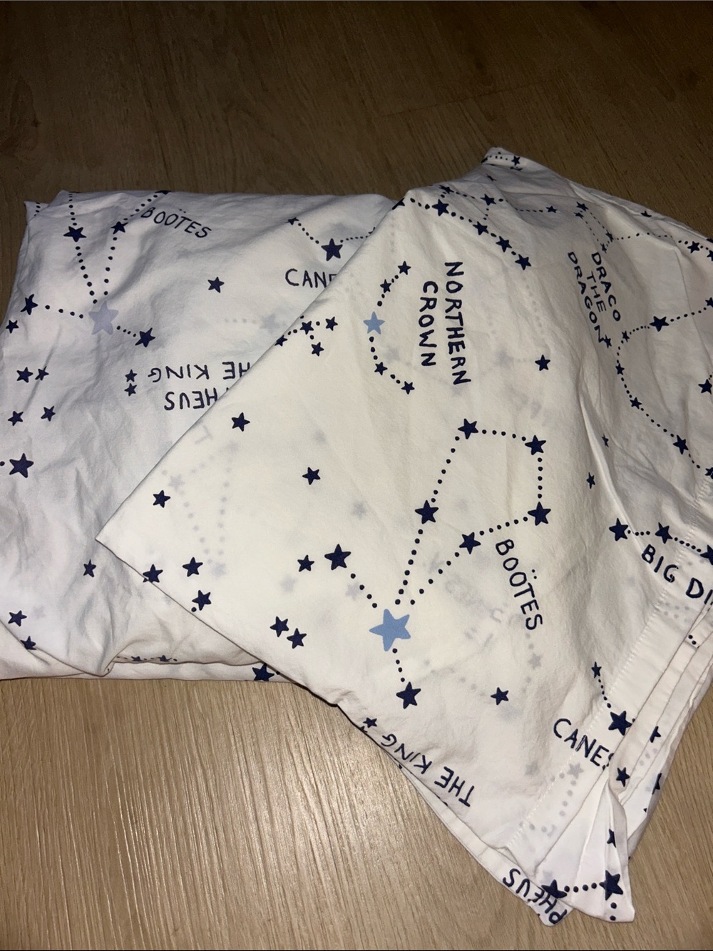 🤎 Pottery Barn Kids CONSTELLATION Twin sheet set